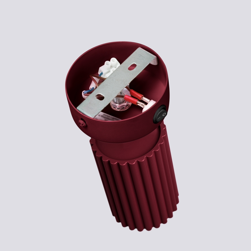 Brilagi - LED Nástěnné bodové svítidlo CRESTO 1xGU10/10W/230V burgundy