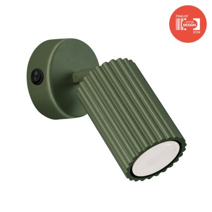 Brilagi - LED Nástěnné bodové svítidlo CRESTO 1xGU10/10W/230V zelená