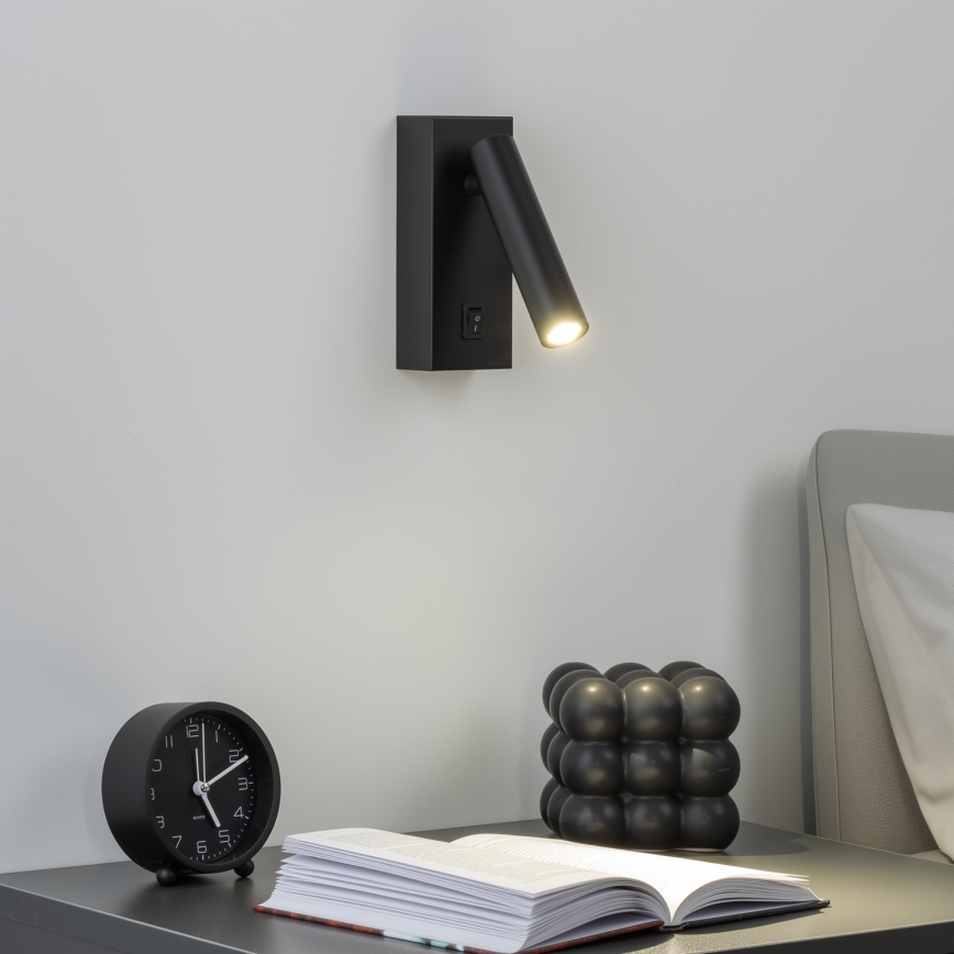 Brilagi - LED Nástěnné bodové svítidlo MAYA LED/3W/230V 4000K černá