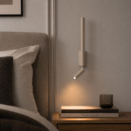 Brilagi - LED Nástěnné bodové svítidlo VIXON LED/3W/230V + LED/5W béžová CRI 90