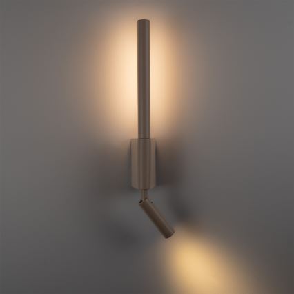 Brilagi - LED Nástěnné bodové svítidlo VIXON LED/3W/230V + LED/5W béžová CRI 90