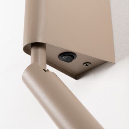 Brilagi - LED Nástěnné bodové svítidlo VIXON LED/3W/230V + LED/5W béžová CRI 90