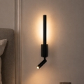 Brilagi - LED Nástěnné bodové svítidlo VIXON LED/3W/230V + LED/5W černá CRI 90