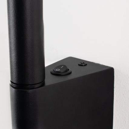 Brilagi - LED Nástěnné bodové svítidlo VIXON LED/3W/230V + LED/5W černá CRI 90