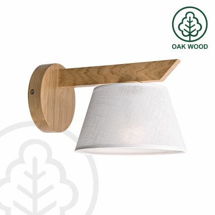 Brilagi - LED  Nástěnné svítidlo ANTHONY 1xE14/40W/230V dub/bílá