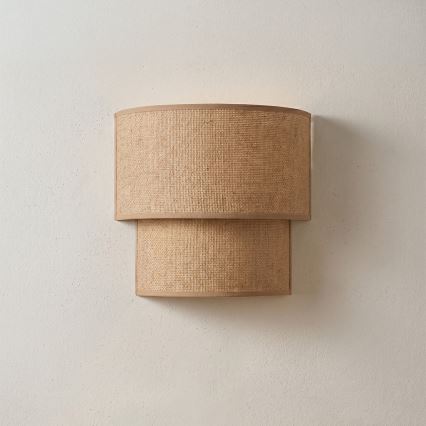 Brilagi - LED Nástěnné svítidlo BOHO ECO 1xE27/10W/230V béžová