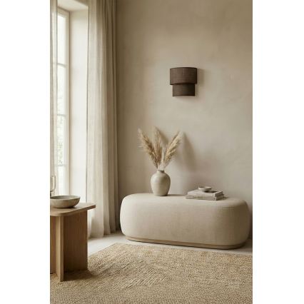 Brilagi - LED Nástěnné svítidlo BOHO ECO 1xE27/10W/230V hnědá