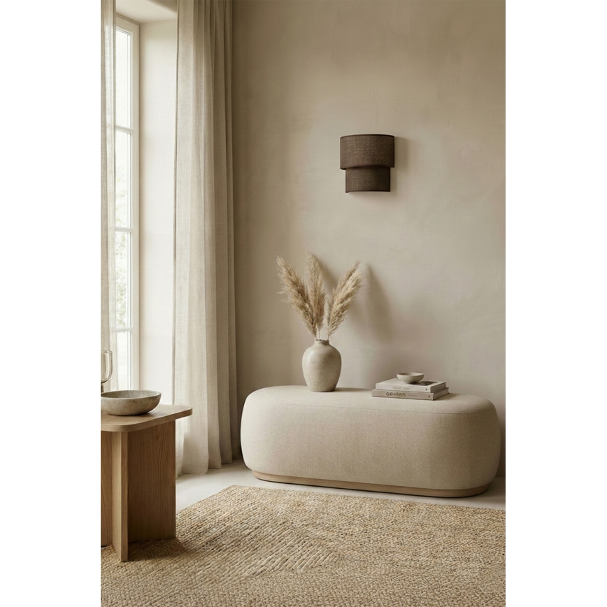 Brilagi - LED Nástěnné svítidlo BOHO ECO 1xE27/10W/230V hnědá
