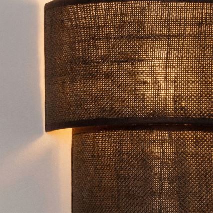 Brilagi - LED Nástěnné svítidlo BOHO ECO 1xE27/10W/230V hnědá