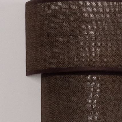 Brilagi - LED Nástěnné svítidlo BOHO ECO 1xE27/10W/230V hnědá