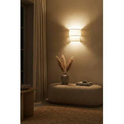 Brilagi - LED Nástěnné svítidlo BOHO ECO 1xE27/10W/230V krémová