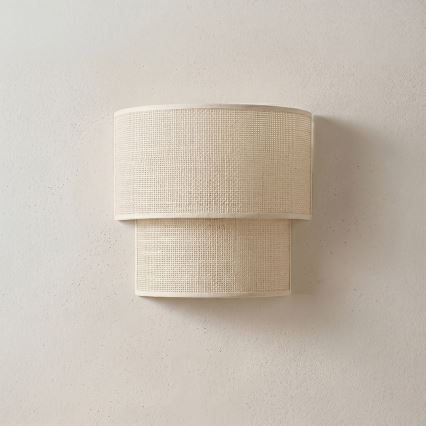 Brilagi - LED Nástěnné svítidlo BOHO ECO 1xE27/10W/230V krémová