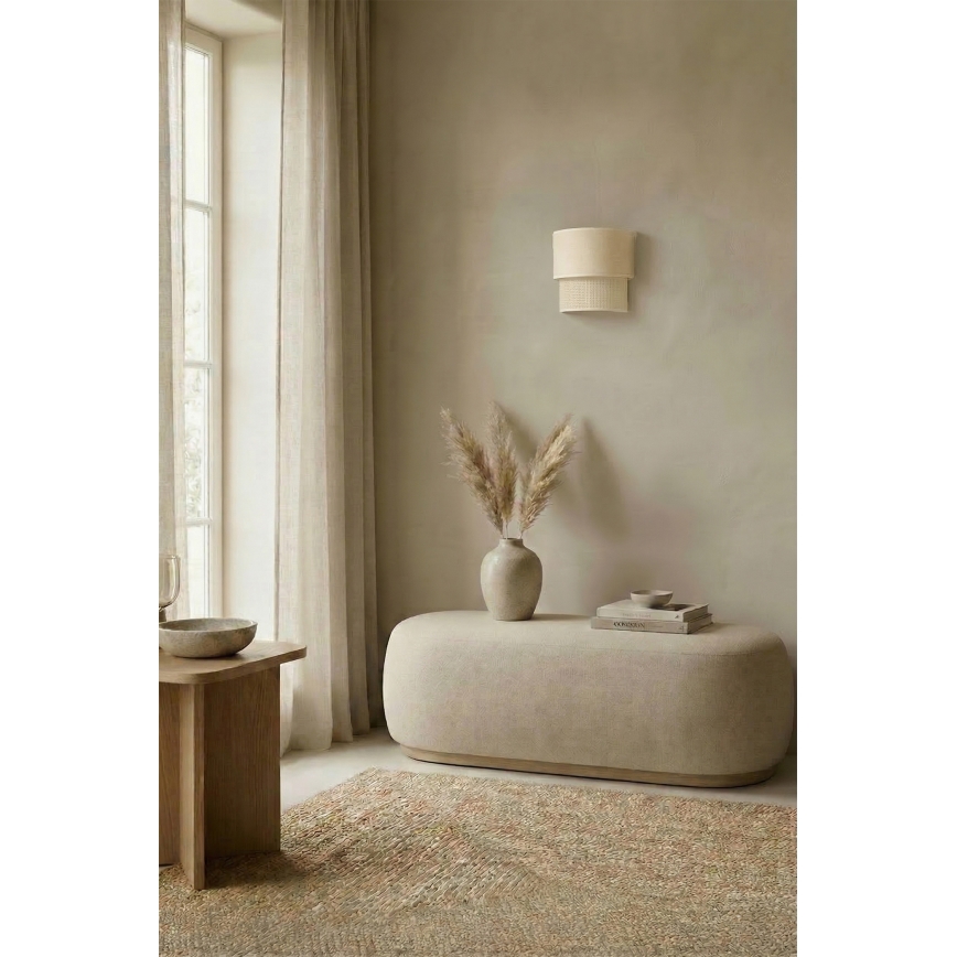 Brilagi - LED Nástěnné svítidlo BOHO ECO 1xE27/10W/230V krémová
