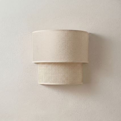 Brilagi - LED Nástěnné svítidlo BOHO ECO 1xE27/10W/230V krémová