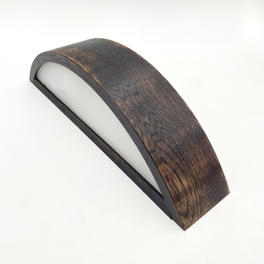 Brilagi - LED Nástěnné svítidlo CARVALHO SMOKEY 1xE27/60W/230V dub