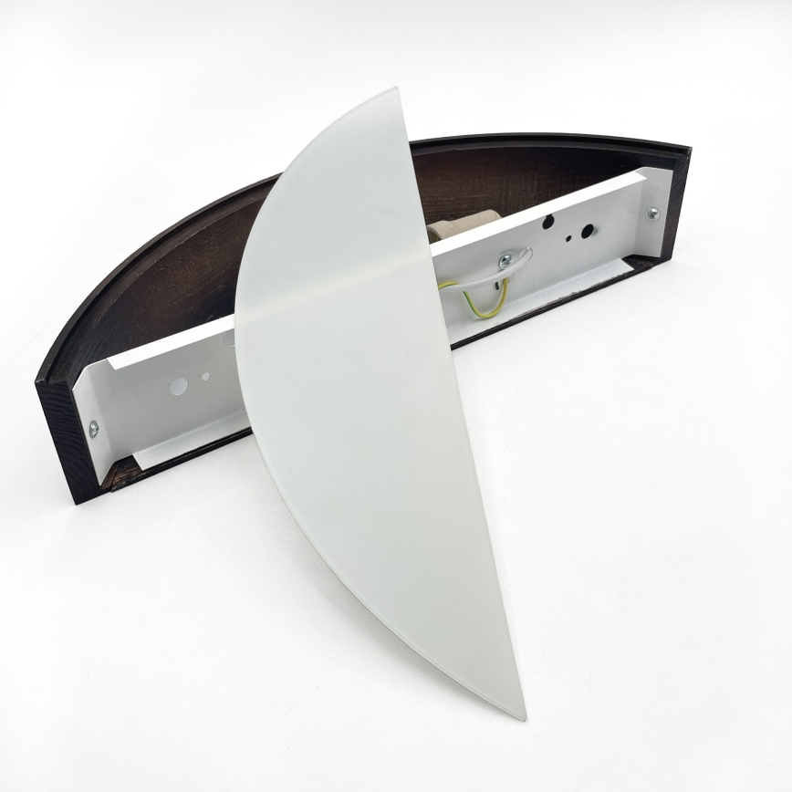 Brilagi - LED Nástěnné svítidlo CARVALHO SMOKEY 1xE27/60W/230V dub