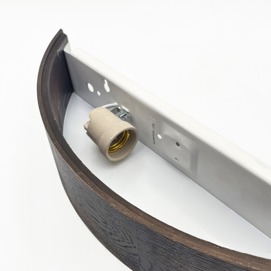 Brilagi - LED Nástěnné svítidlo CARVALHO SMOKEY 1xE27/60W/230V dub