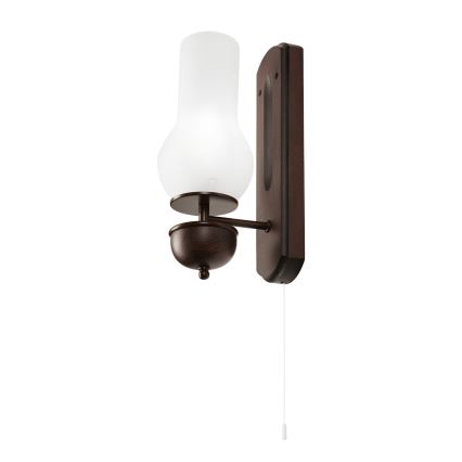 Brilagi - LED Nástěnné svítidlo COTTAGE 1xE14/40W/230V buk/bílá