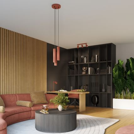 Brilagi - LED Nástěnné svítidlo CRESTO 1xGU10/10W/230V 10 cm červená