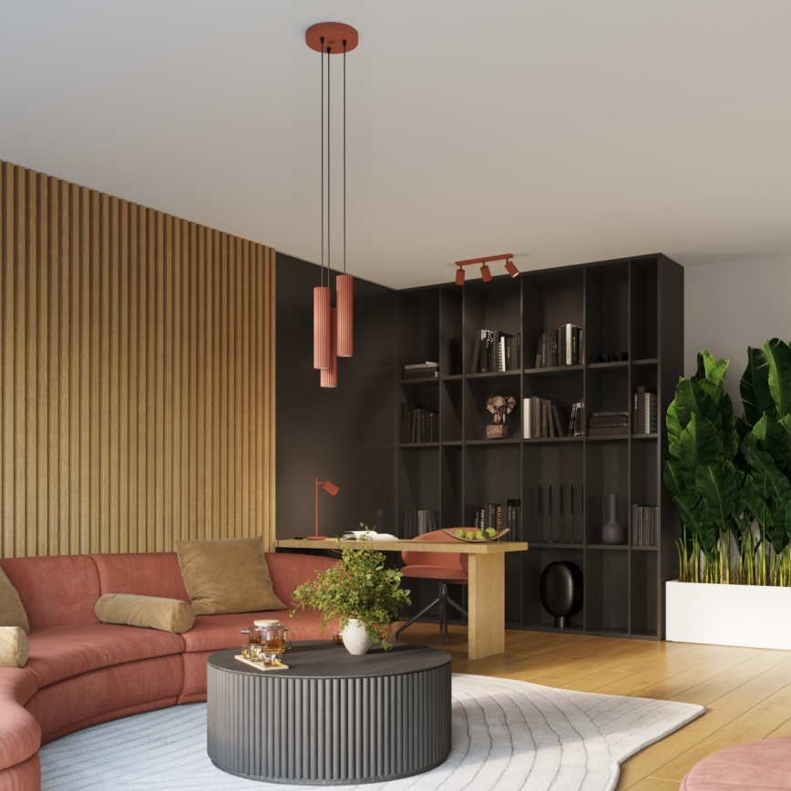 Brilagi - LED Nástěnné svítidlo CRESTO 1xGU10/10W/230V 10 cm červená