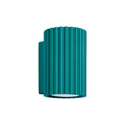 Brilagi - LED Nástěnné svítidlo CRESTO 1xGU10/10W/230V 10 cm tyrkysová