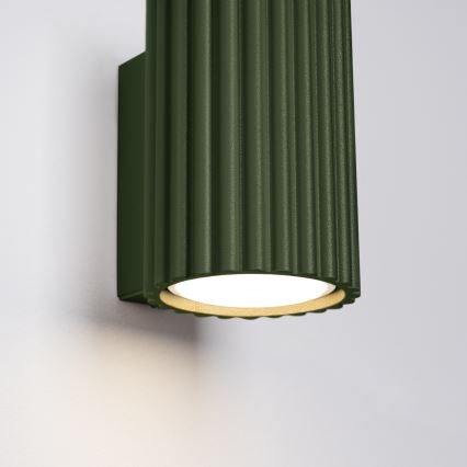 Brilagi - LED Nástěnné svítidlo CRESTO 1xGU10/10W/230V 10 cm zelená