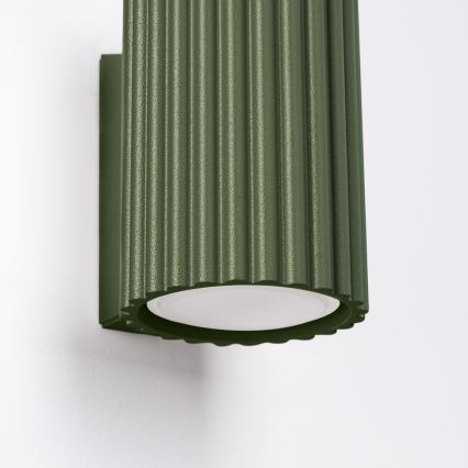 Brilagi - LED Nástěnné svítidlo CRESTO 1xGU10/10W/230V 10 cm zelená