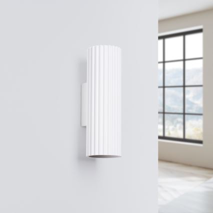 Brilagi - LED Nástěnné svítidlo CRESTO 2xGU10/10W/230V 20 cm bílá