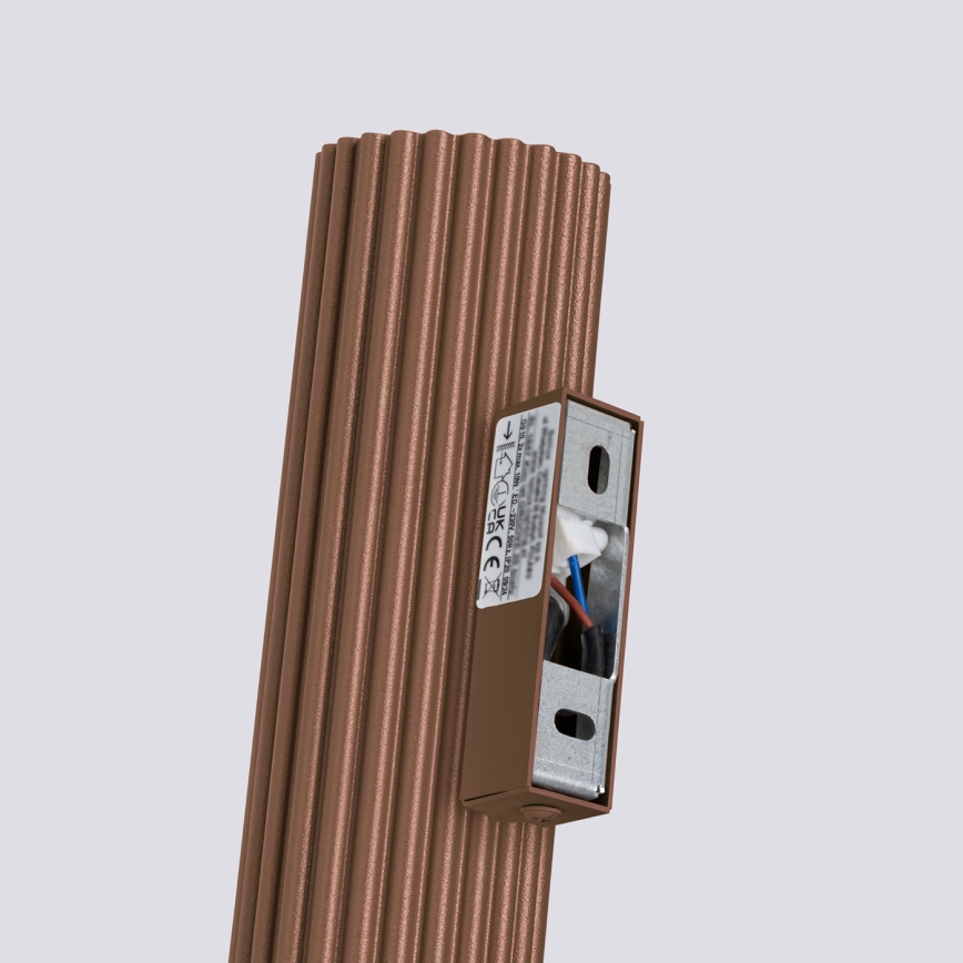 Brilagi - LED Nástěnné svítidlo CRESTO 2xGU10/10W/230V 20 cm hnědá