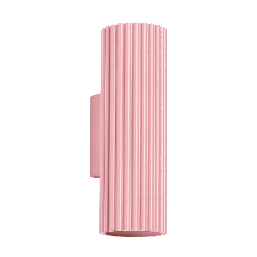 Brilagi - LED Nástěnné svítidlo CRESTO 2xGU10/10W/230V 20 cm růžová
