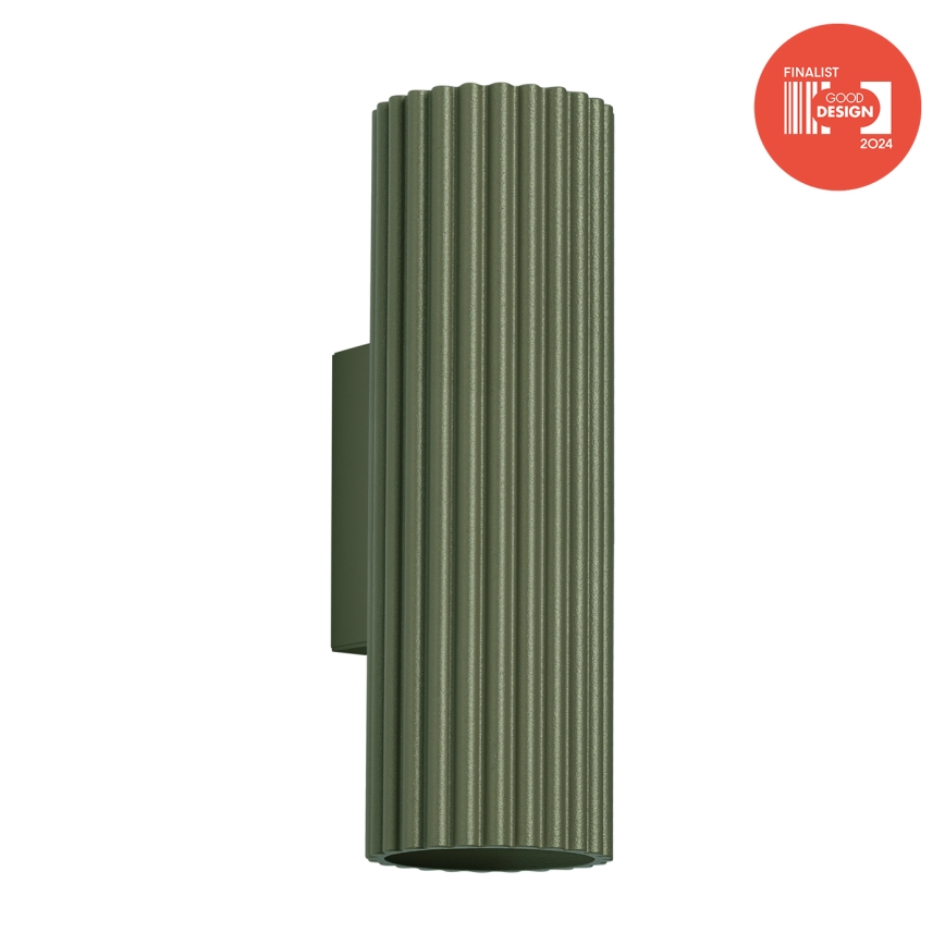 Brilagi - LED Nástěnné svítidlo CRESTO 2xGU10/10W/230V 20 cm zelená