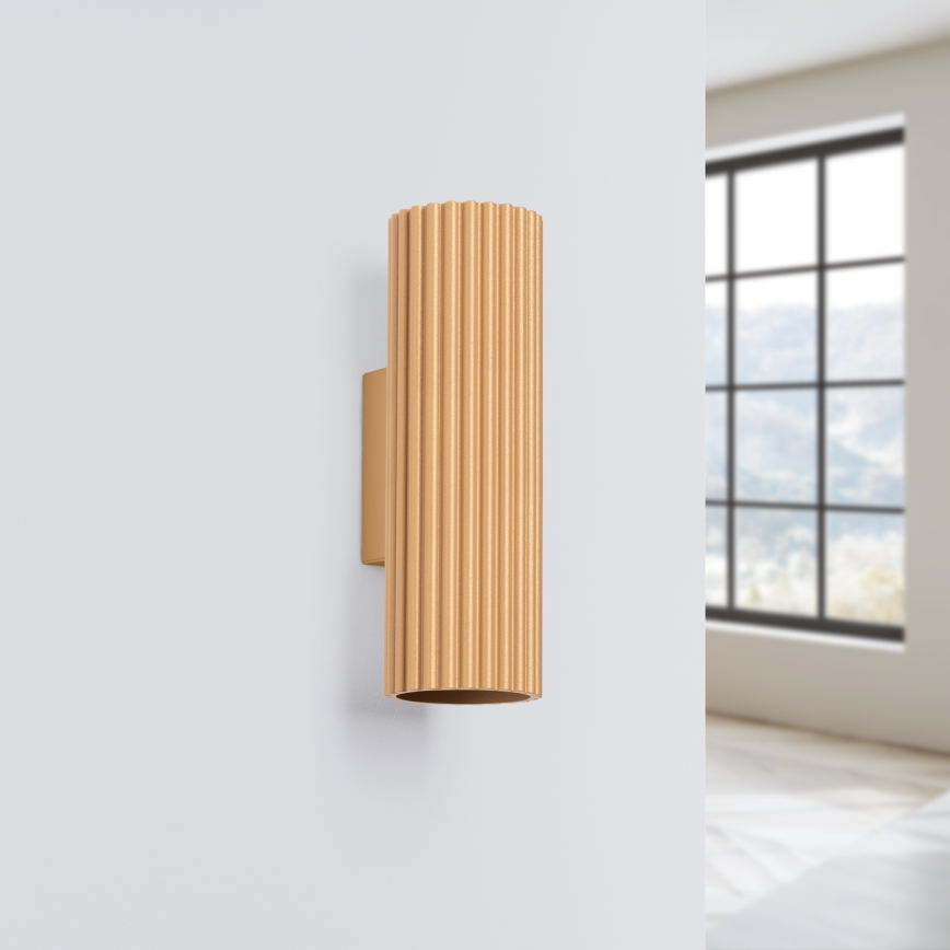 Brilagi - LED Nástěnné svítidlo CRESTO 2xGU10/10W/230V 20 cm zlatá