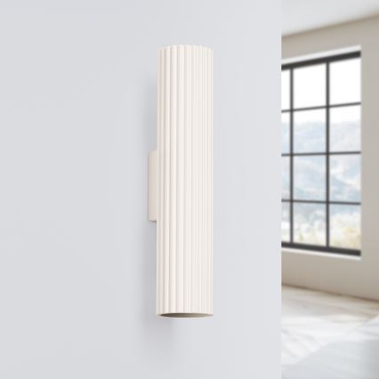 Brilagi - LED Nástěnné svítidlo CRESTO 2xGU10/10W/230V 30 cm krémová