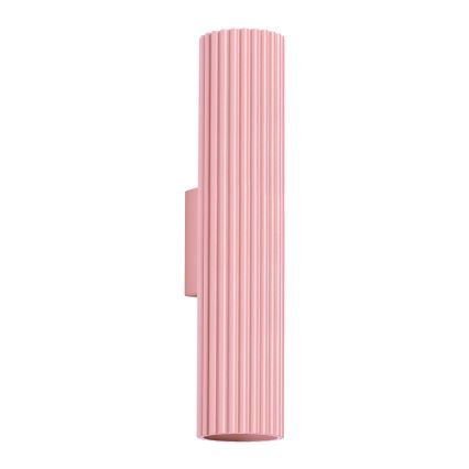 Brilagi - LED Nástěnné svítidlo CRESTO 2xGU10/10W/230V 30 cm růžová