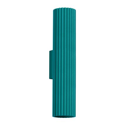 Brilagi - LED Nástěnné svítidlo CRESTO 2xGU10/10W/230V 30 cm tyrkysová