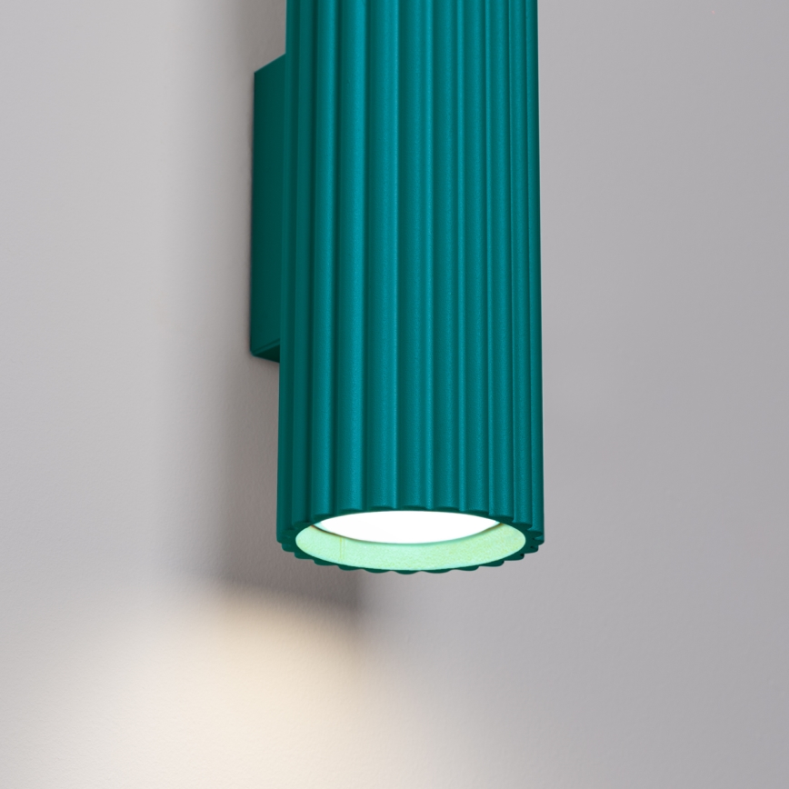 Brilagi - LED Nástěnné svítidlo CRESTO 2xGU10/10W/230V 30 cm tyrkysová
