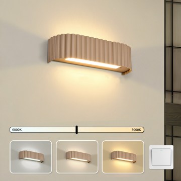 Brilagi - LED Nástěnné svítidlo FALCON MODERN LED/10W/230V 30 cm 3000/4500/6000K béžová
