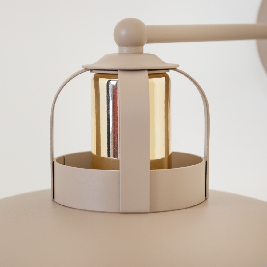 Brilagi - LED Nástěnné svítidlo FLAMENGO 1xE27/60W/230V béžová