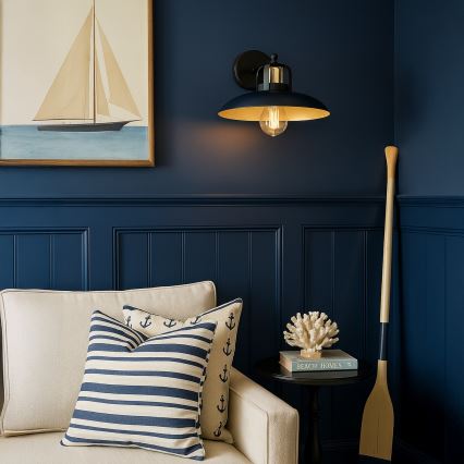 Brilagi - LED Nástěnné svítidlo FLAMENGO 1xE27/60W/230V modrá