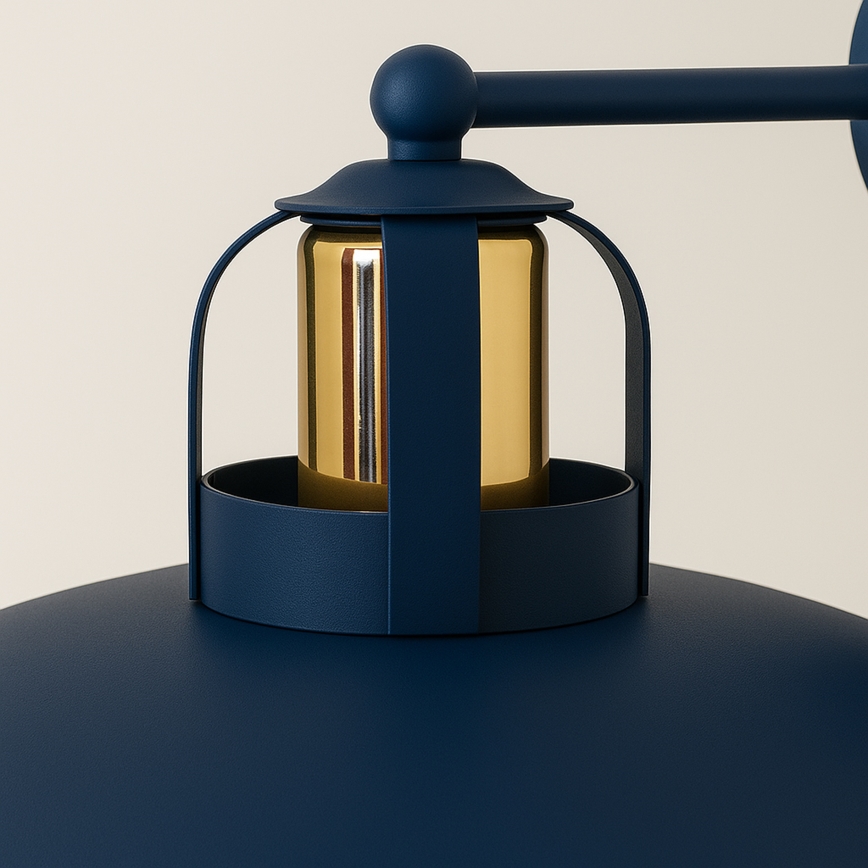 Brilagi - LED Nástěnné svítidlo FLAMENGO 1xE27/60W/230V modrá