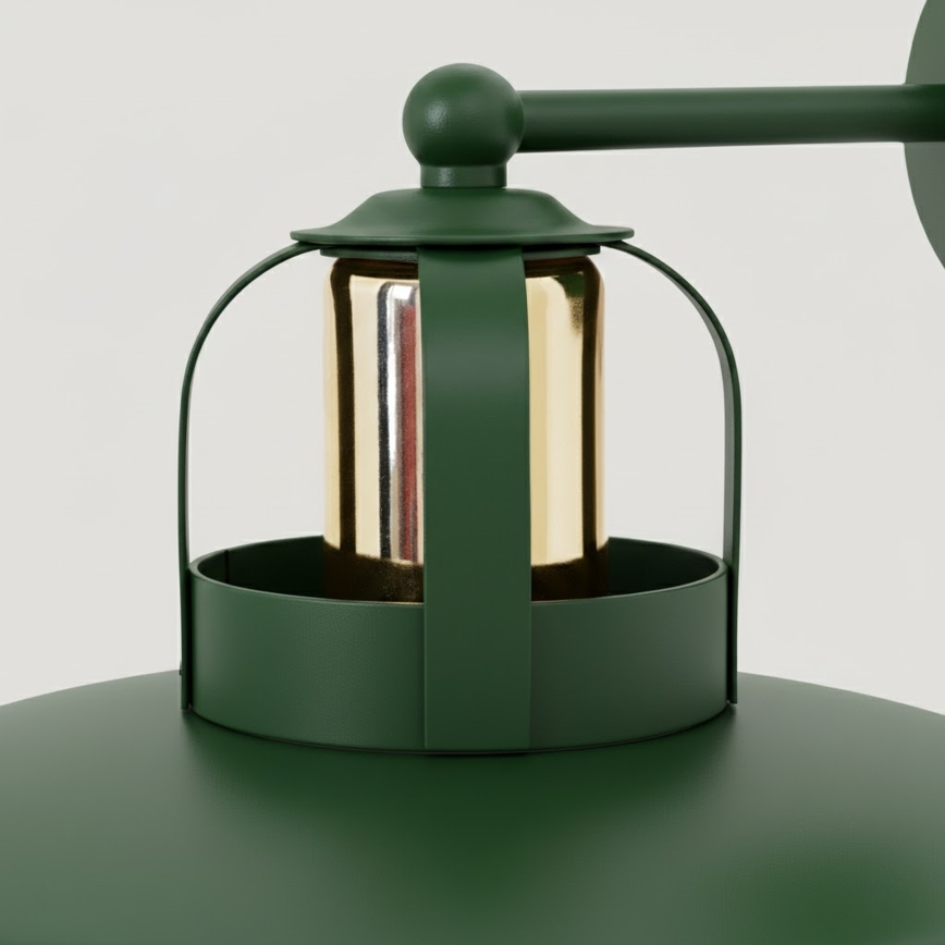 Brilagi - LED Nástěnné svítidlo FLAMENGO 1xE27/60W/230V zelená