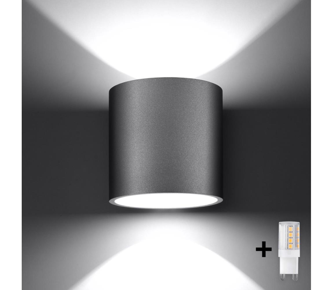 Brilagi Brilagi -  LED Nástěnné svítidlo FRIDA 1xG9/4W/230V šedá 