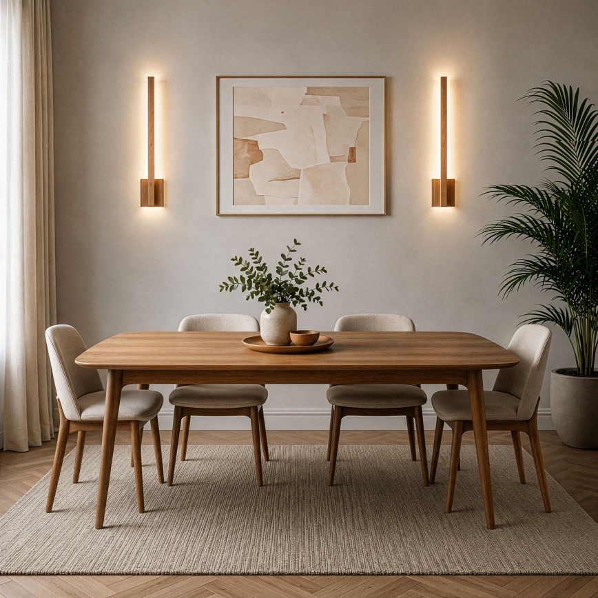 BRILAGI - LED Nástěnné svítidlo GARDALINE LED/90W/230V 100 cm dub