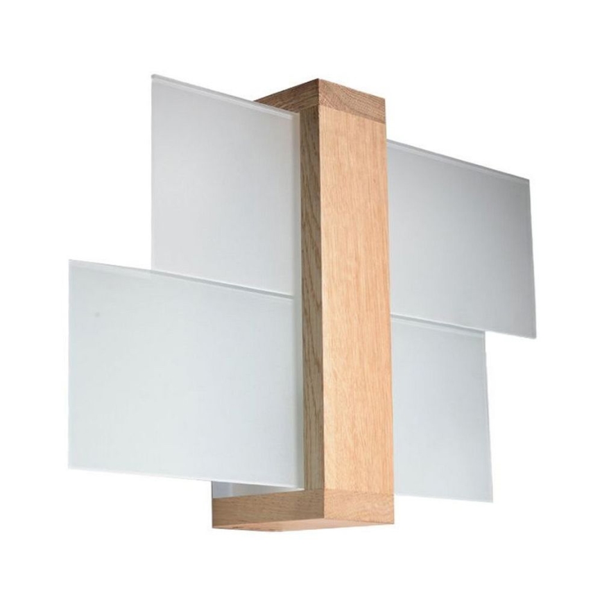 Brilagi -  LED Nástěnné svítidlo HERA 1xE27/7,5W/230V dřevo