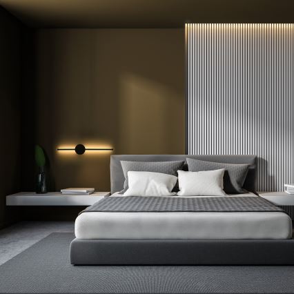 Brilagi - LED Nástěnné svítidlo LUGO DUE LED/9W/230V černá