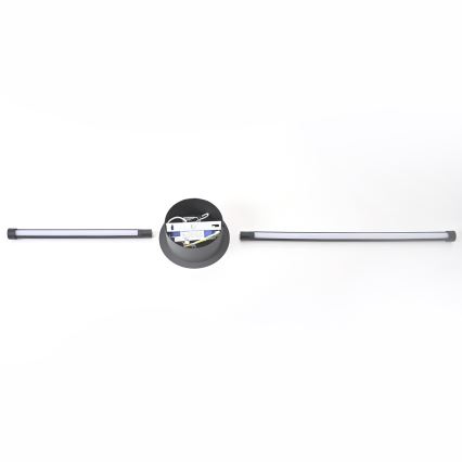Brilagi - LED Nástěnné svítidlo LUGO DUE LED/9W/230V černá