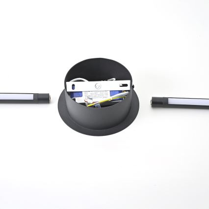 Brilagi - LED Nástěnné svítidlo LUGO DUE LED/9W/230V černá
