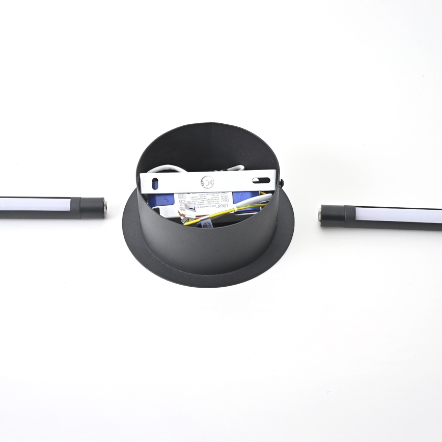 Brilagi - LED Nástěnné svítidlo LUGO DUE LED/9W/230V černá