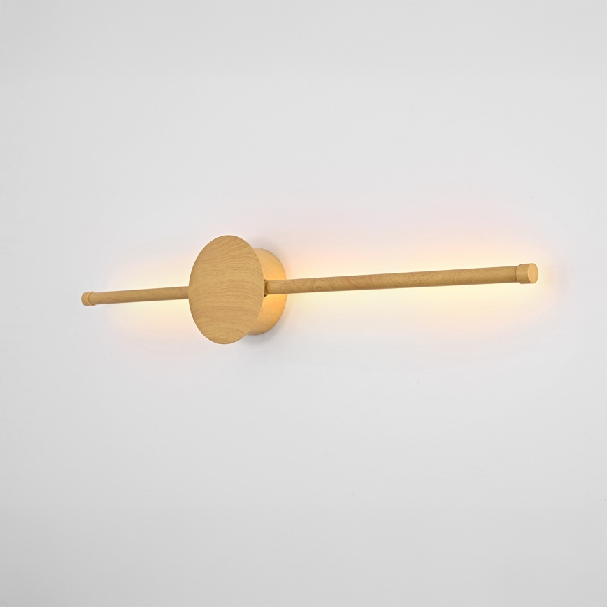 Brilagi - LED Nástěnné svítidlo LUGO DUE LED/9W/230V dekor dubu