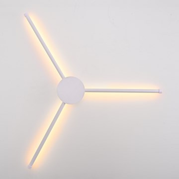 Brilagi - LED Nástěnné svítidlo LUGO TRE LED/14W/230V bílá